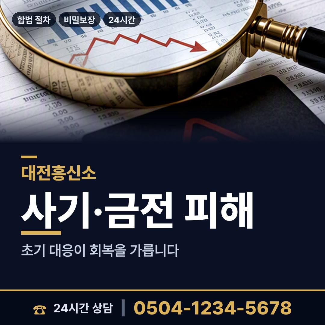 대전 대청동 탐정업체 상담 안내